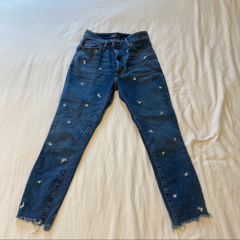 Abercrombie & Fitch high waisted skinny jeans